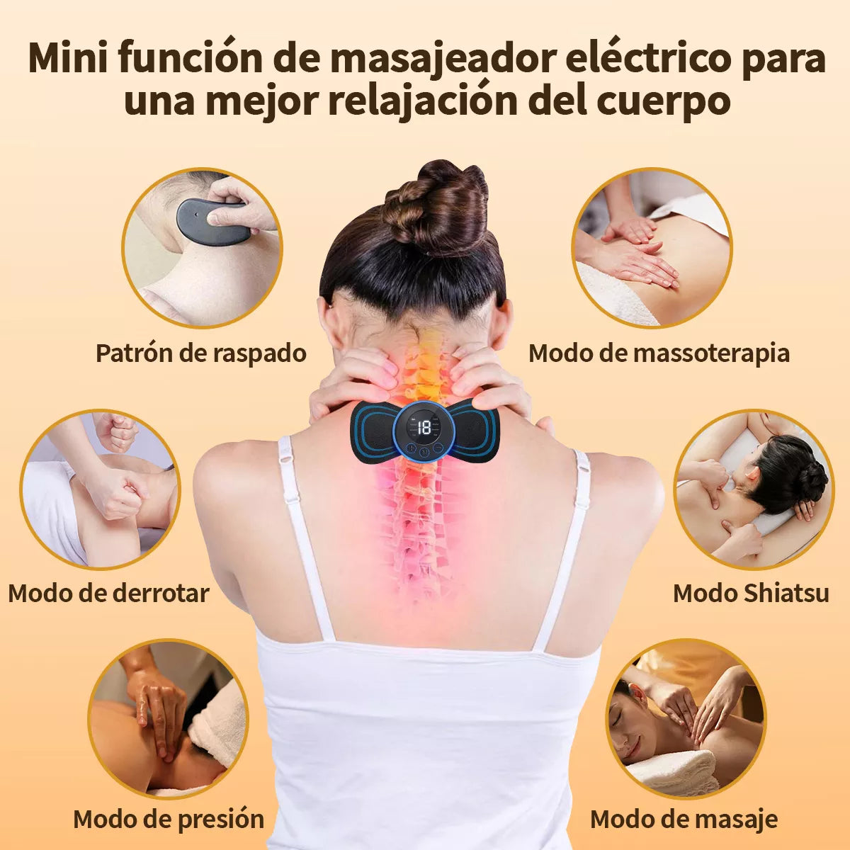 Estimulador Muscular Eléctrico Portátil